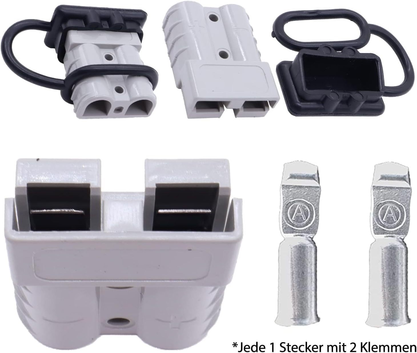 HISports Batterieanschluss 50 A Stecker, AWG 6-12 Quick Conn Item Picture
