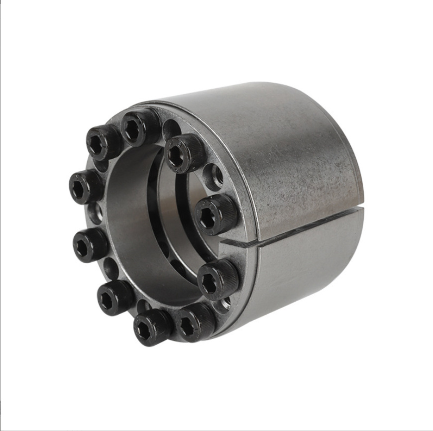 Factory wholesale Z12A type expansion sleeve, 45 # steel keyless shaft sleeve, full specification account sleeve clamping elastic locking Specification drawing