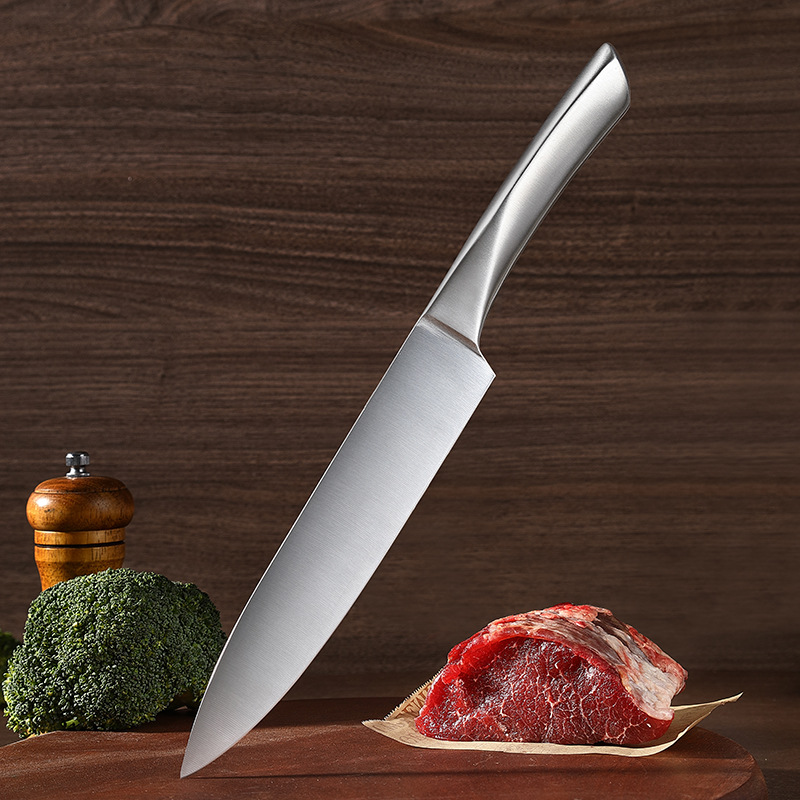 Export all-steel hollow handle knife sets, chef knives, Japanese knives, gift box sets of bread knives, knife sets details Picture