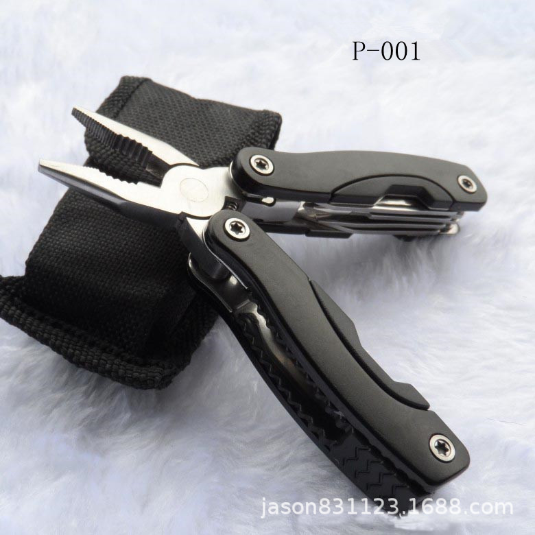 We supply old aluminum-handled small multi-functional pliers, gift pliers, multi-functional knife pliers and multi-functional tools full figure