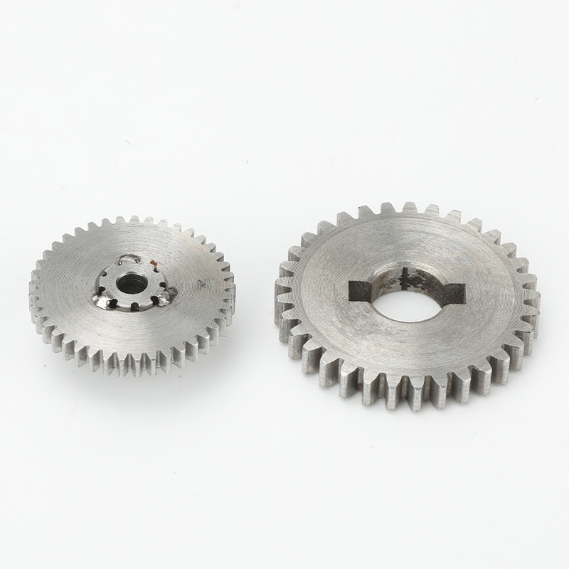 Motor gear push rod, powder metallurgy gear, car window micro-reduction gear, reduction box, motor, precision helical gear details Picture