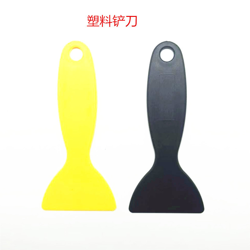 Cleaning, de-gluing, mobile phone screen film application, plastic prying knife, film application scraper, shovel, car glass film application tool full figure