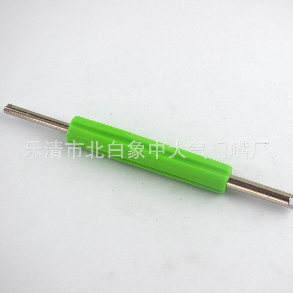 Double-head valve core screwdriver, valve core and valve stem tightening tool, screwdriver, air conditioner valve core disassembly tool details Picture