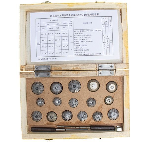 Dao doa ghế van nanchang wooden box valve seat ring hard alloy reamers Item Picture