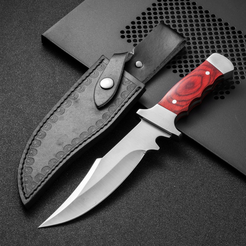 The suicide squad toothpick straight knife, outdoor high-hardness small knife, wilderness special operations portable knife, sharp self-defense and survival knife undefined