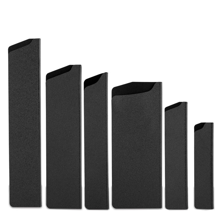 ABS knife sheath protector A variety of sizes of chef knife flocking knife sheath protectors Item Picture