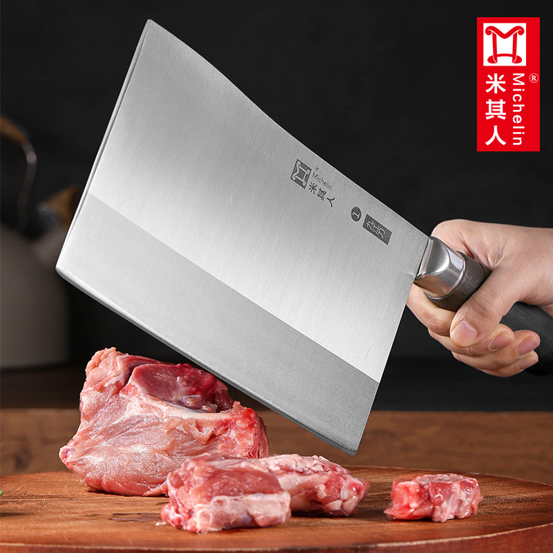 Klaus Meg Professional chef's knife, Mickey Master's Special knife, Commercial No. 1 Jiujiang Knife, for hotel kitchen use details Picture