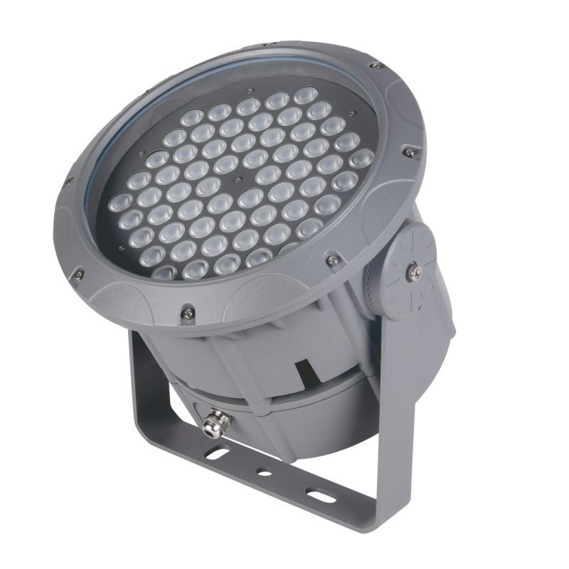 New DMX512 outdoor floodlight, circular tree light, 120W waterproof, high power Item Picture