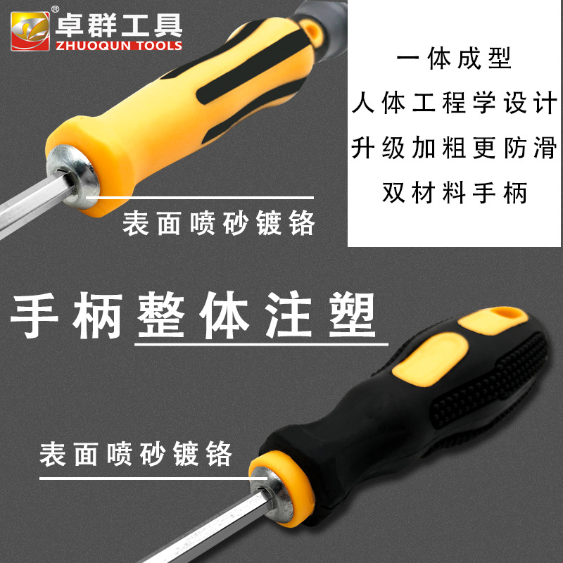 6-in-1 strong magnetic YU type plum blossom triangular special-shaped multi-functional household disassembly screwdriver 12-in-1 screwdriver set Application Scenario
