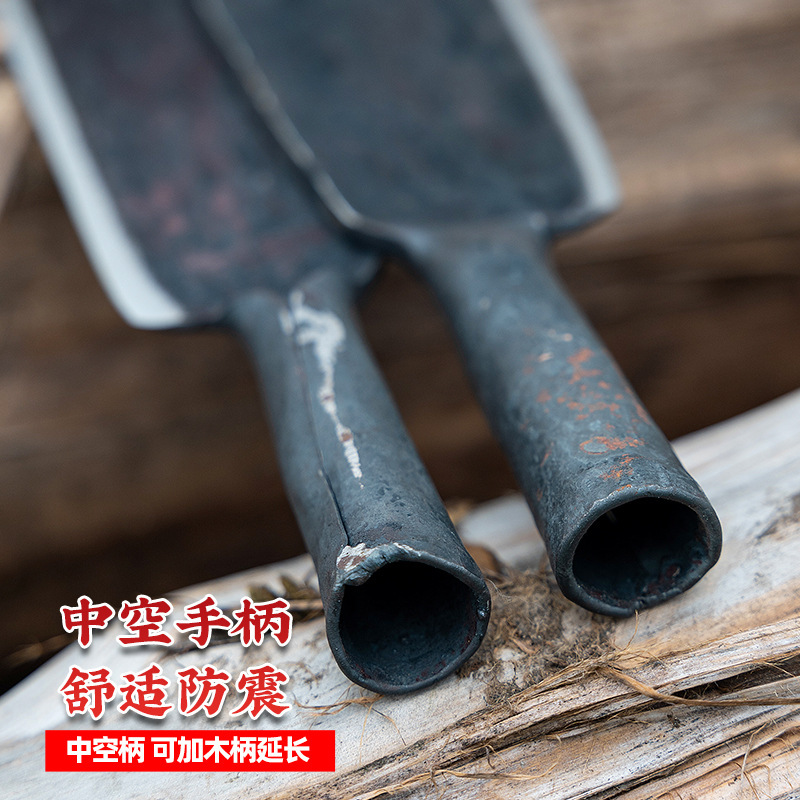 New household firewood knife, cutting sickle, thickened bamboo knife, multi-functional firewood cutting large knife, sharp outdoor fishing knife Specification drawing