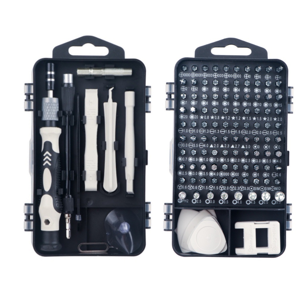 115-in-1 multi-functional screwdriver set, manual hardware tools, screwdriver, mobile phone repair, cross-border screwdriver undefined