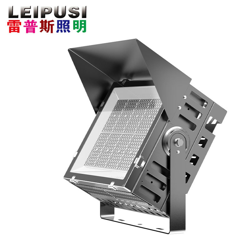 Square high-power, high-brightness, waterproof outdoor sports field floodlights, high-pole lighting lamps for football and basketball courts Specification drawing