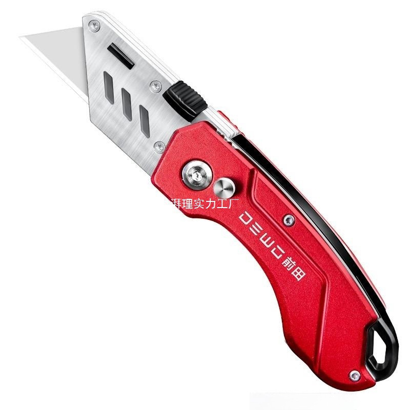 DEWO coal mine cable stripping knife, electrician's knife, stripping wire, horn hook knife, stainless steel folding utility knife details Picture