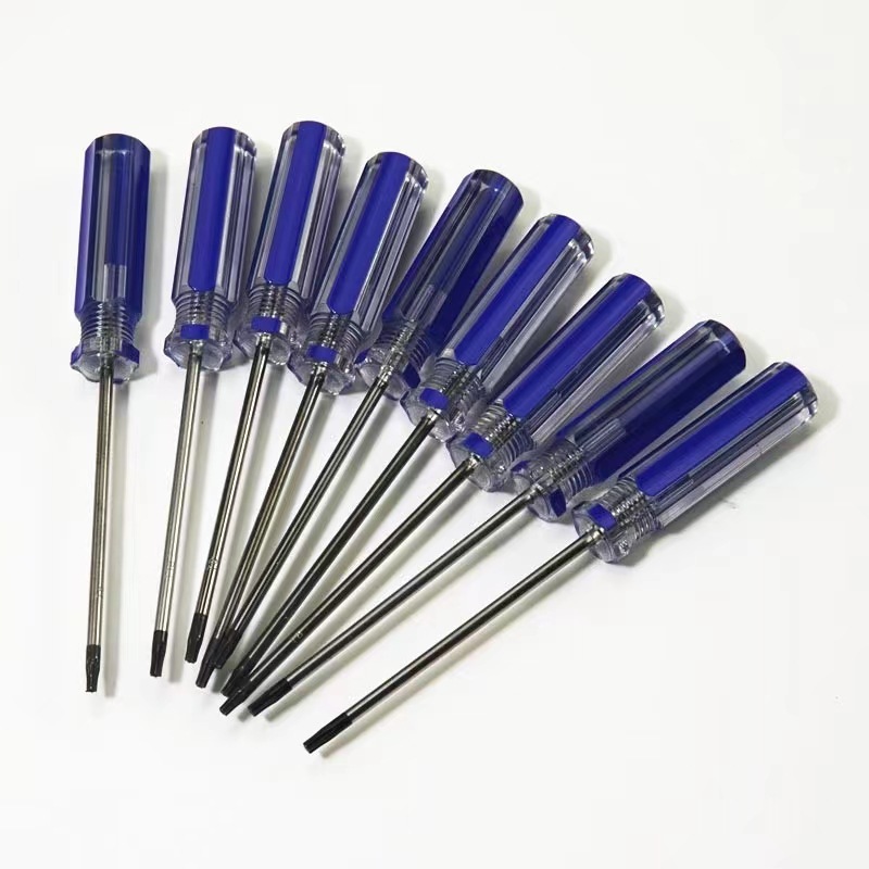 Disassembly of the plum-blossom-shaped screwdriver, hexagonal star-shaped hollow screwdriver with holes, T8, T9, T10, T305, PS4, XBOX360 Specification drawing