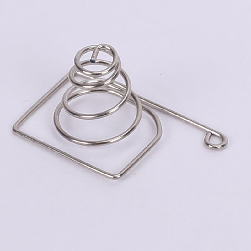 Switch spring, special-shaped stainless steel tower spring, hardware battery spring, compression conical spring. Non-standard drawings are available upon request Application Scenario