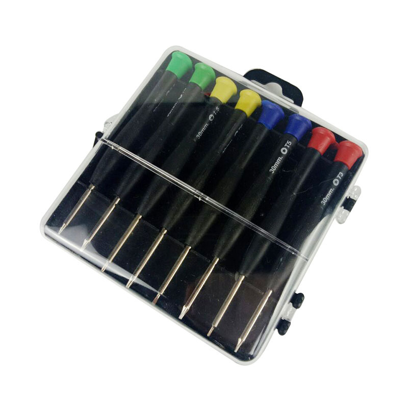 Screwdriver 8pc set, disassembly magic tool, Special tools, precision instruments, mobile phones, telecommunications, cross and plum blossom screwdriver full figure