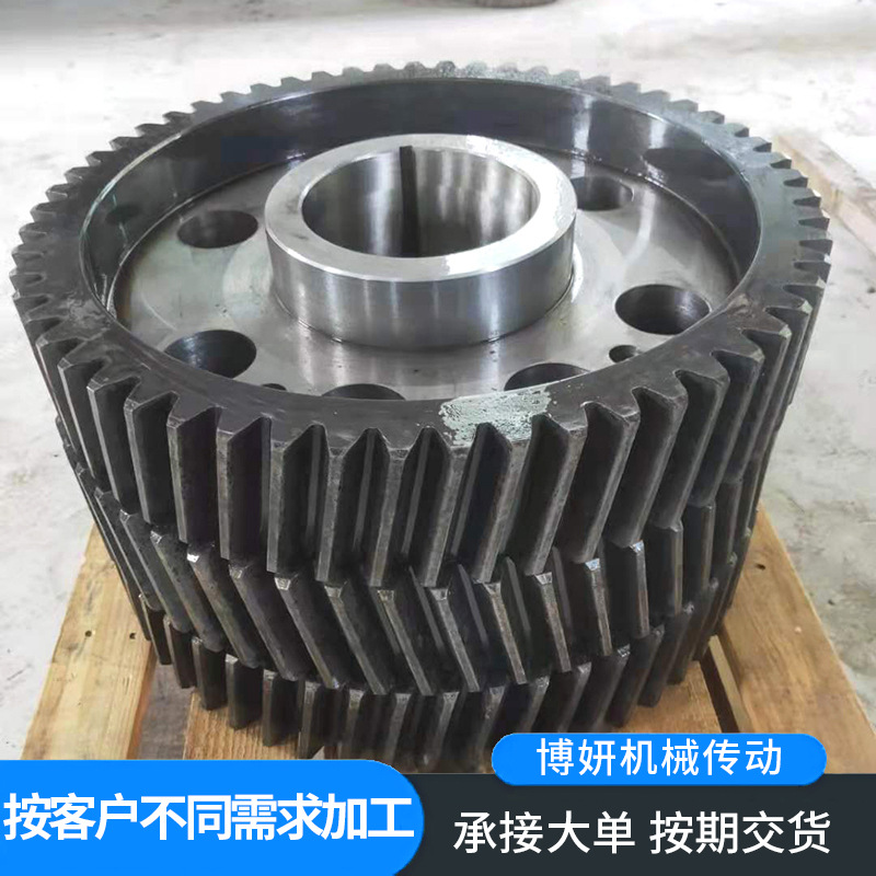 Wholesale non-standard gears, industrial stainless steel gears, small module cylindrical ground gears, mechanical transmission gears and wheels details Picture