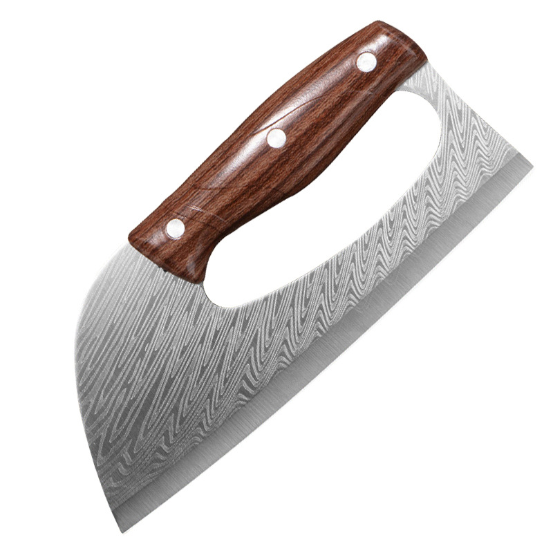 New effort-saving kitchen knife, stainless steel lady's knife, Malaysia meat cutter, sharp fish head knife, household kitchen knives Item Picture