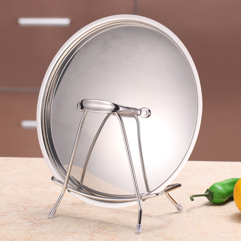 Kitchen stainless steel knife rack, knife storage rack, knife board rack, solid cutting board, chopping board rack, kitchen knife rack, thickened pot lid rack Application Scenario