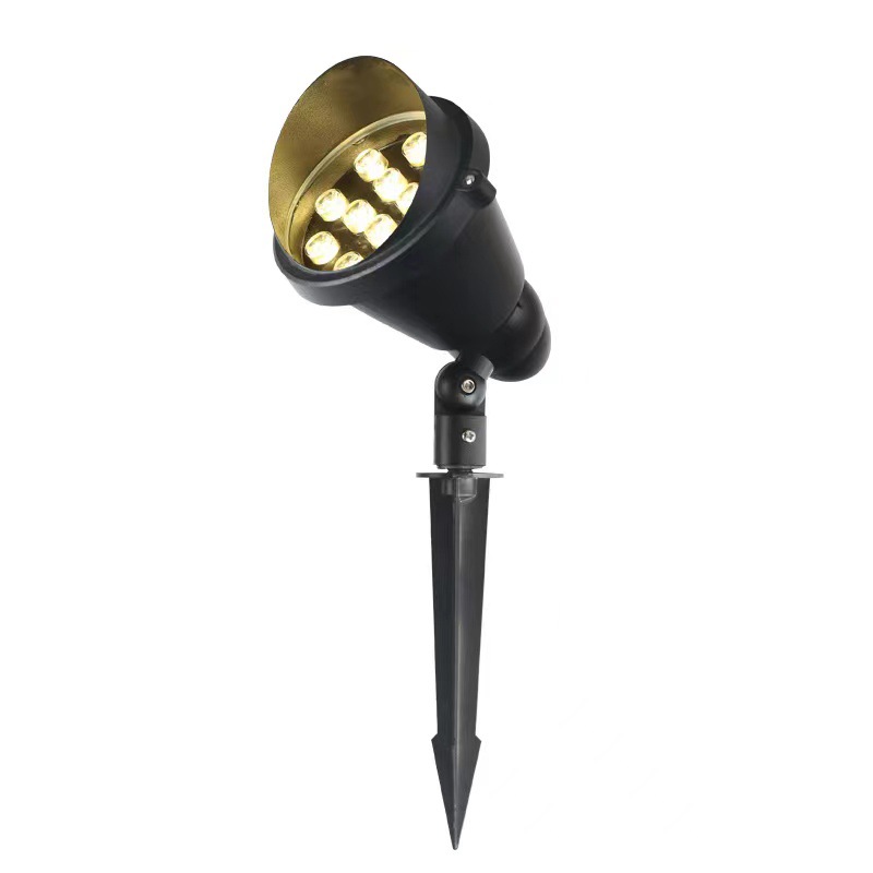 Tree shooting lights, landscape spotlights, led floodlights, outdoor waterproof tree lighting lights, garden park courtyard seven-color ground insertion lights Item Picture