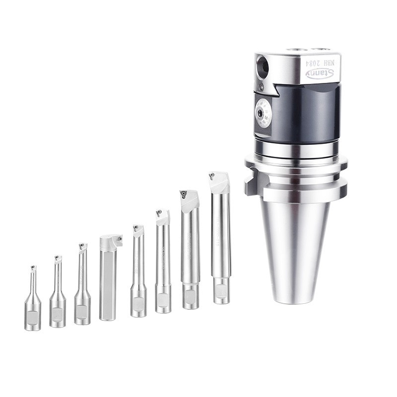 Taiwan fine-tuning precision boring tool, boring machine, boring machine NBH2084 boring head, high-precision set BT50/40 tool bar and tool holder Item Picture