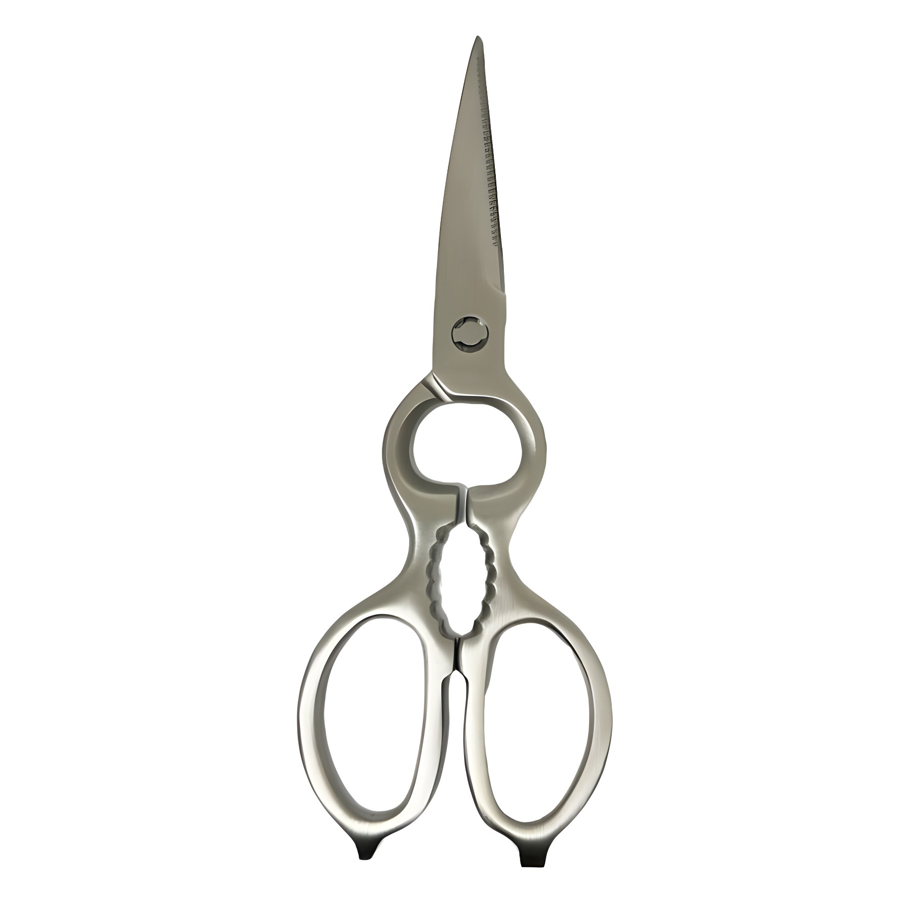 Kitchen 1021 all-stainless steel multi-functional disassemblable gourd-shaped scissors, factory direct sales of stainless steel multi-functional Item Picture