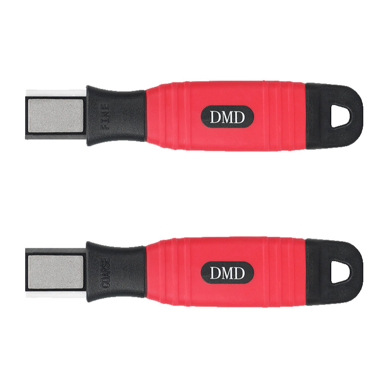 DMD Exclusive Cross-border outdoor knife sharpener Diamond whetstone Small knife sharpener Fishhook file Mini Double-sided knife sharpener Item Picture