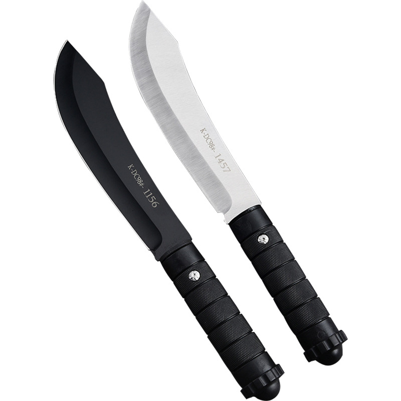 Outdoor knife, sharp camping fruit knife, household multi-functional knife, bone-removing and meat-cutting knife, high-hardness straight knife, portable knife Item Picture