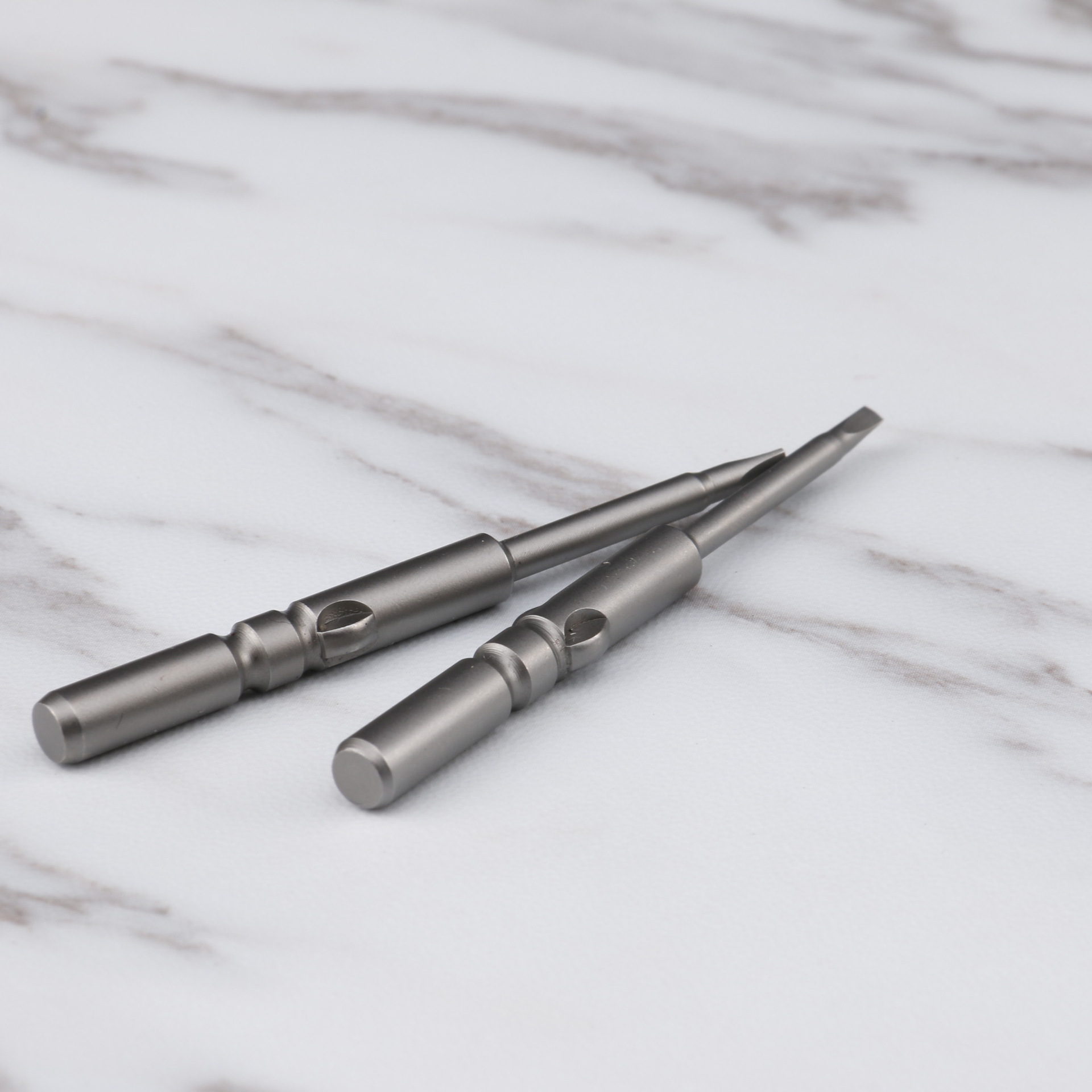 Bangye S2 steel 5mm 801 triangular electric screwdriver bit 5*60 triangular electric screwdriver nozzle, screwdriver bit 1.8-3.0MM specifications complete Specification drawing