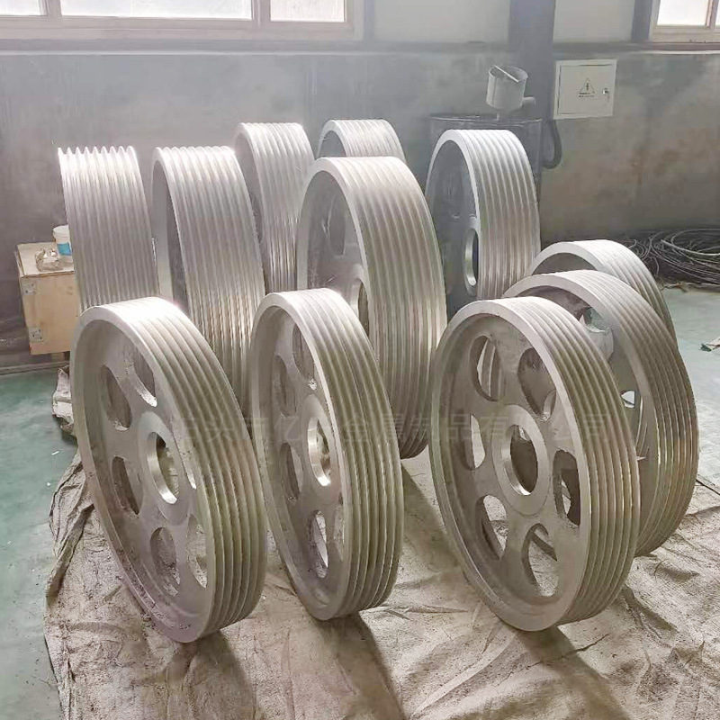 Aluminum wheel cast aluminum parts processing, aluminum alloy pulley manufacturer, aluminum castings, cast iron drive wheels, cast steel belt discs Application Scenario