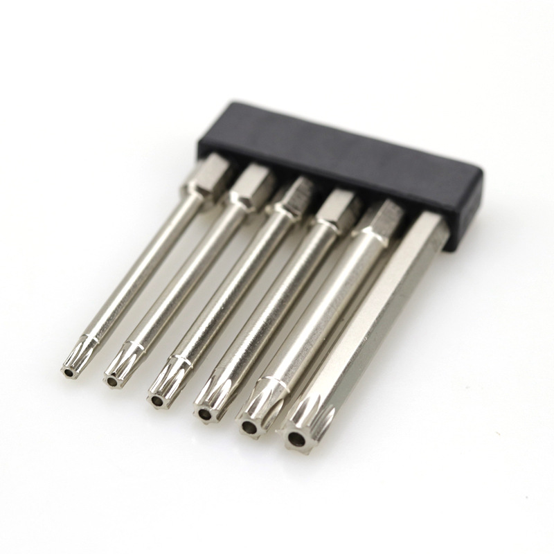 S2 irregular-shaped screwdriver, 1/4 star hexagonal, 6.35mm, magnetic electric screwdriver bit, 50MM long air nozzle Application Scenario