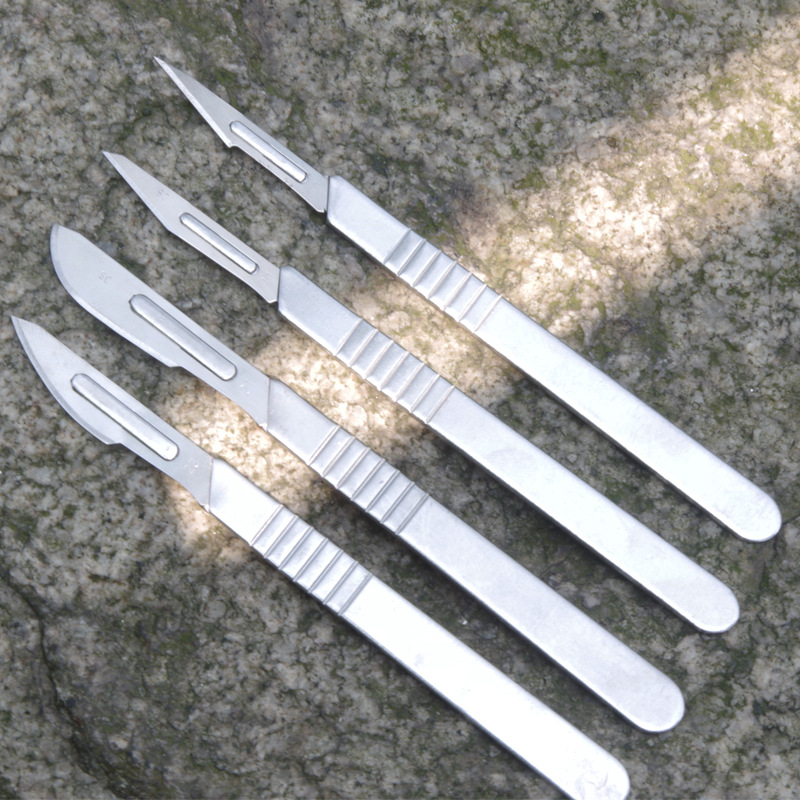 No. 11 blade carbon steel knife, No. 23, No. 3, No. 4 knife handle, No. 3, No. 4 knife bar, repair, grafted stainless steel knife holder wholesale Application Scenario