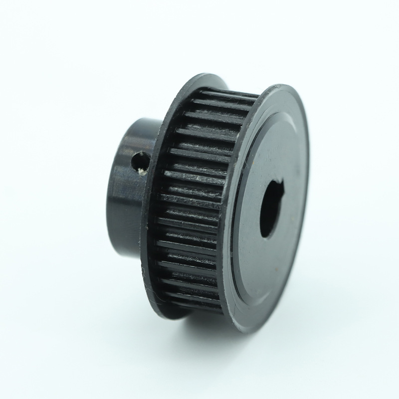 Industrial machinery synchronous pulley manufacturers supply high-precision 45 # steel BF type synchronous pulleys Specification drawing