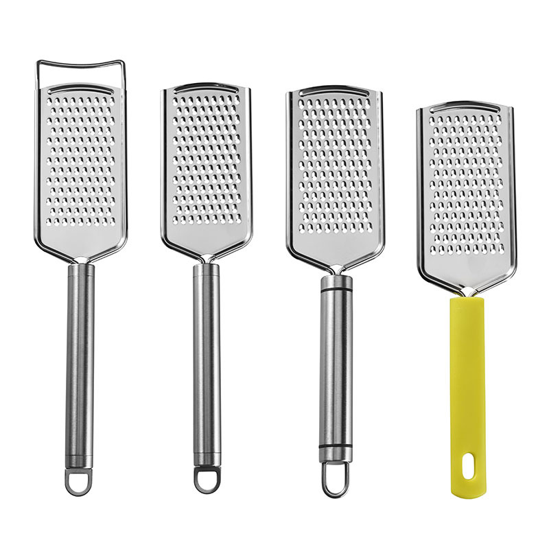 Cross-border in-stock stainless steel chocolate cheese grater, cheese lemon grater, manual potato and radish grater, grater details Picture