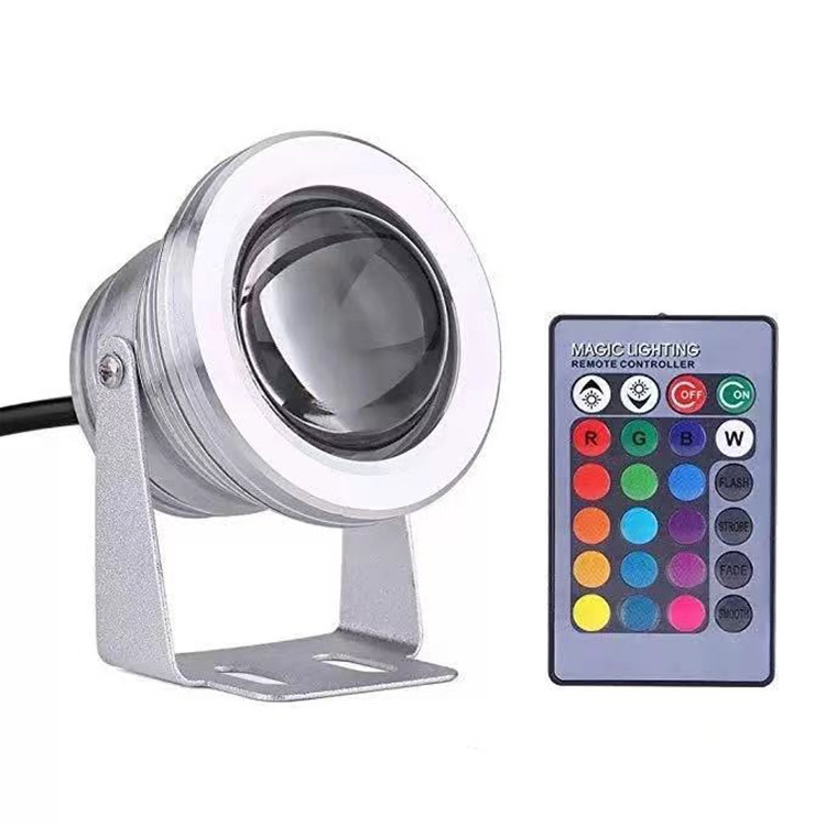 10W underwater light, fountain light, swimming pool light, rgb underwater light, led underwater light, fish Item Picture