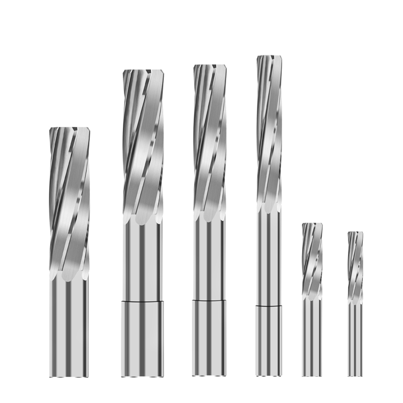 √ Hard alloy spiral reamer, straight handle tungsten steel machine reamer, high precision H5H6, H8, H9, F5, F6, F7, F8, M7 details Picture
