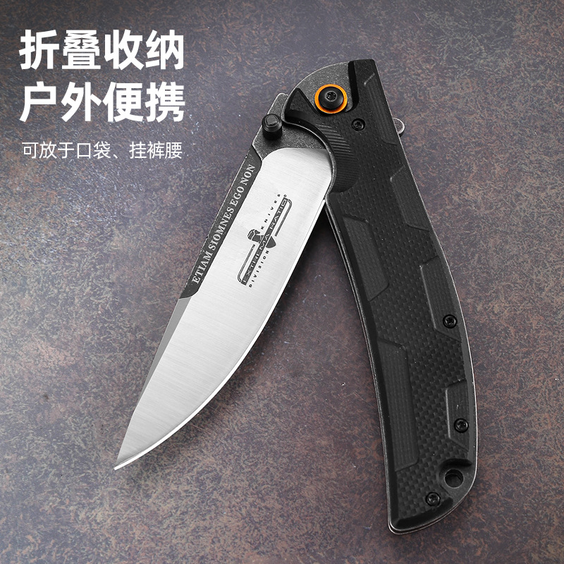 Factory wholesale outdoor folding knives, multi-functional mini fruit knives, high-hardness wilderness survival knives, camping portable knives details Picture