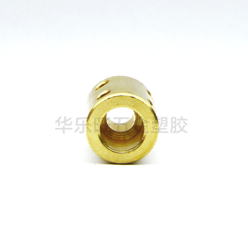 Large coupling, brass precision, 6/8/10/12mm inner diameter cylindrical shaft lead screw motor reducer Specification drawing