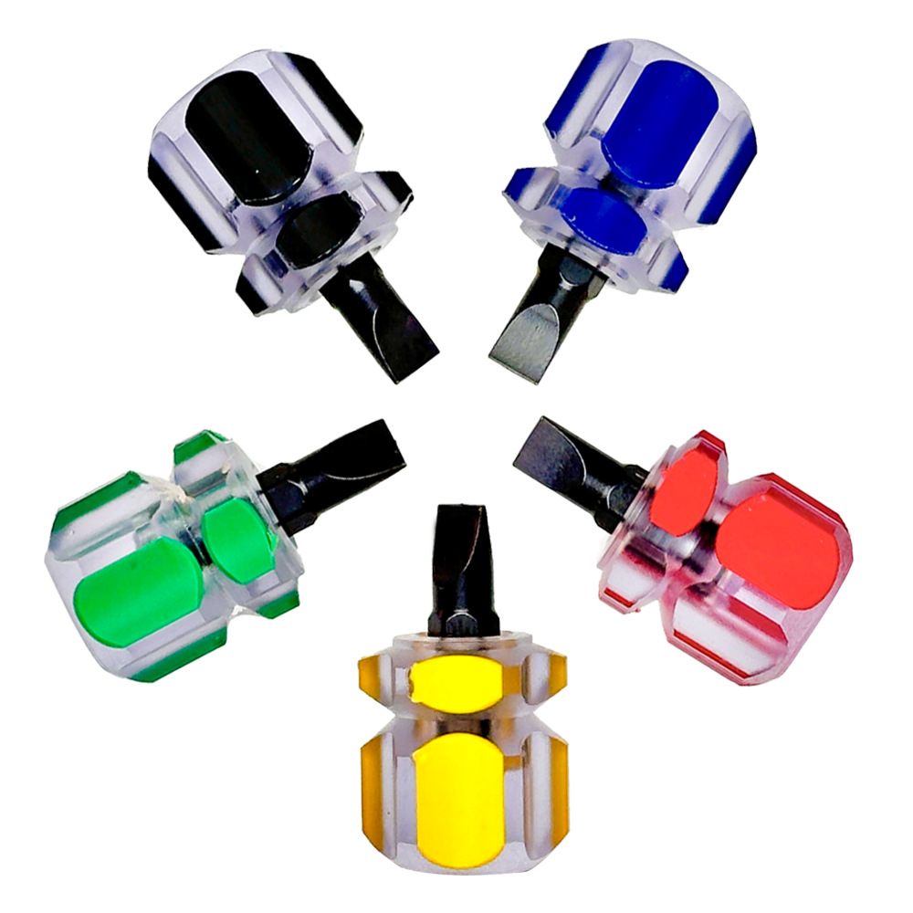 Cross-shaped transparent crystal handle repair tools, disassembly and assembly, household small screwdrivers, screwdrivers, screwdrivers Specification drawing