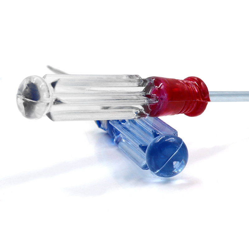 Transparent handle screwdriver, flat-head cross-head, daily disassembly and maintenance tools, manual screwdriver, mini screwdriver Application Scenario