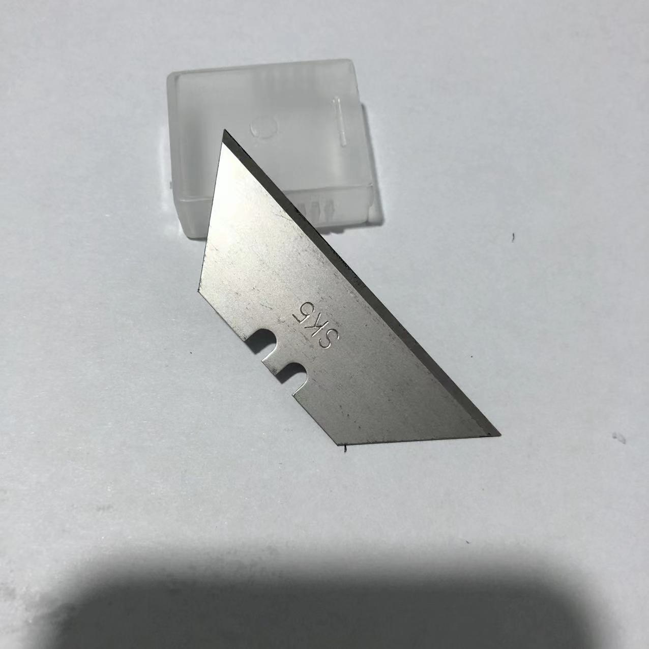 Folding utility knife, white-edge replacement blade, industrial wallpaper cutting knife, heavy-duty thickened trapezoidal paper cutting knife Item Picture