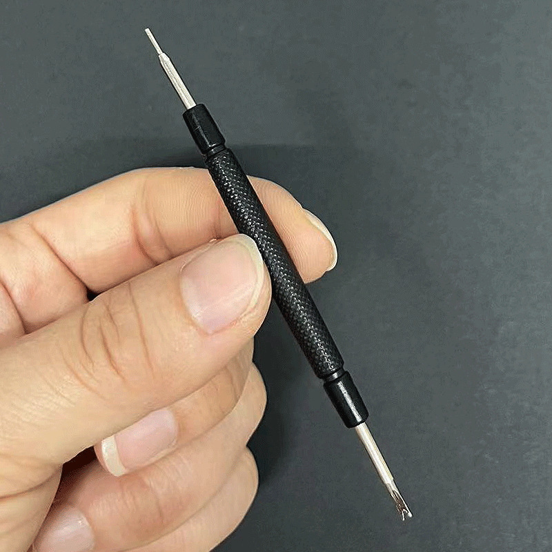 Wholesale of watch disassembly and assembly 2.0V lug fork, 0.8 through pin, 1.5 double-head lug wrench, watch strap adjustment and repair tools Specification drawing