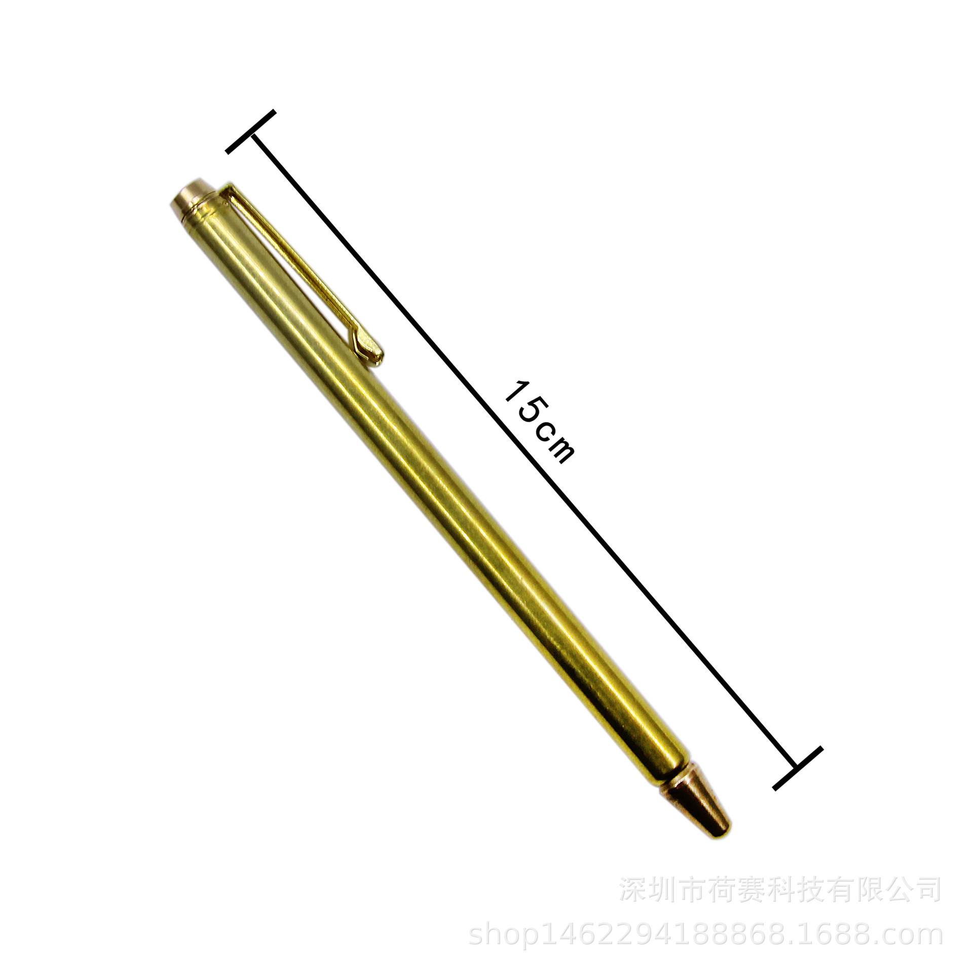Brass alloy stainless steel detection rod, telescopic steering antenna, dragon ruler, pen-type metal detection rod, multi-purpose details Picture