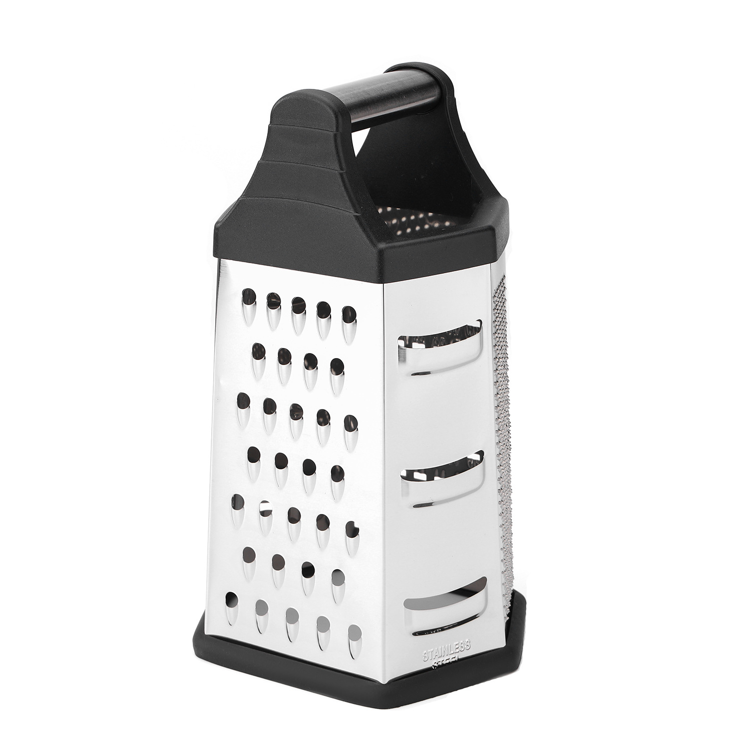 Multi-functional elliptical tube handle stainless steel 8-inch and 9-inch six-sided planer, multi-purpose grater for radishes and fruits Item Picture