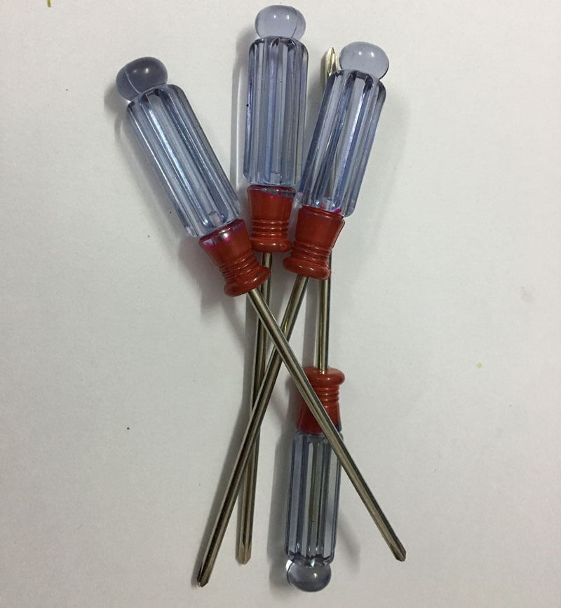 Crystal transparent 3mm magnetic screwdriver, small cross-head screwdriver, small screwdriver, screwdriver screwdriver Application Scenario