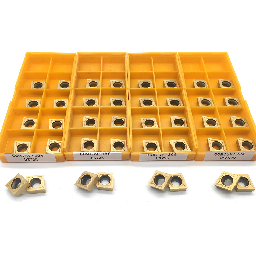 Cross-border foreign trade CNC cutting tools CCMT09T3-US735/UE6020/VP15TF series coated inserts details Picture