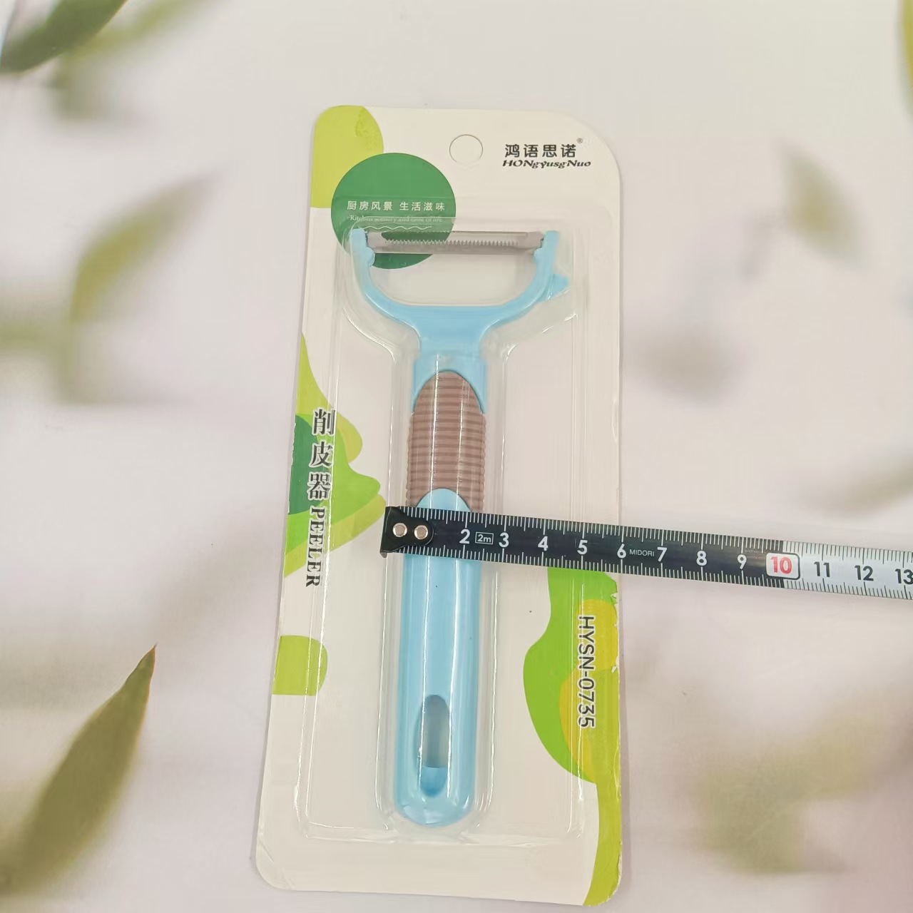 Peeler, sawtooth suction card, packaging fruit knife, vegetable peeler, planer, kitchen peeler, 1 yuan, 2 yuan, general merchandise Specification drawing