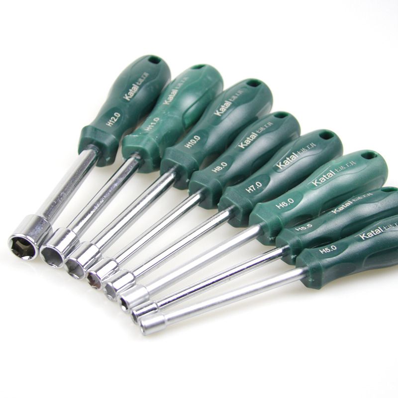 Hexagon socket screwdriver, a multi-purpose screwdriver tool, and hexagon socket socket for removing the copper column and stainless steel of the graphics card host details Picture