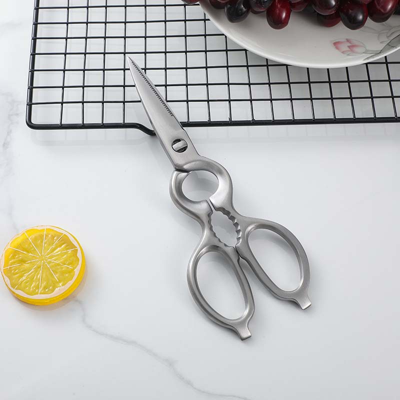 Kitchen 1020 all-stainless steel multi-functional detachable gourd-shaped scissors, factory direct sales of stainless steel multi-functional scissors Specification drawing