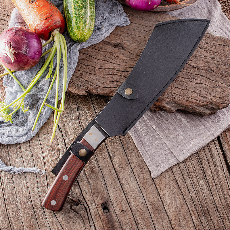 Outdoor firewood knife for cutting trees and bamboo, thickened knife for chopping bones, portable and portable outdoor knives Application Scenario